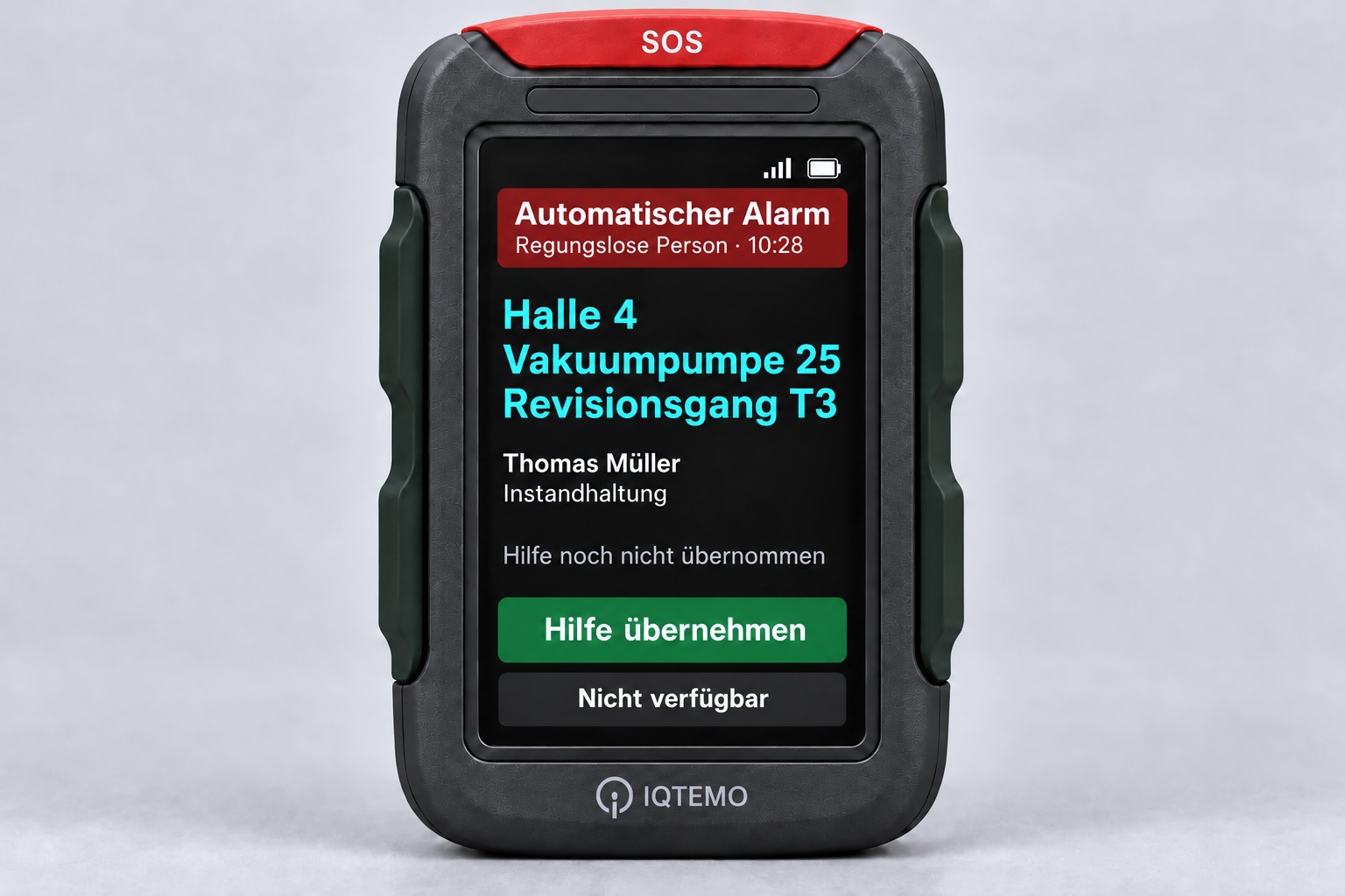 Designvisualisierung des aktuellen Prototyps
